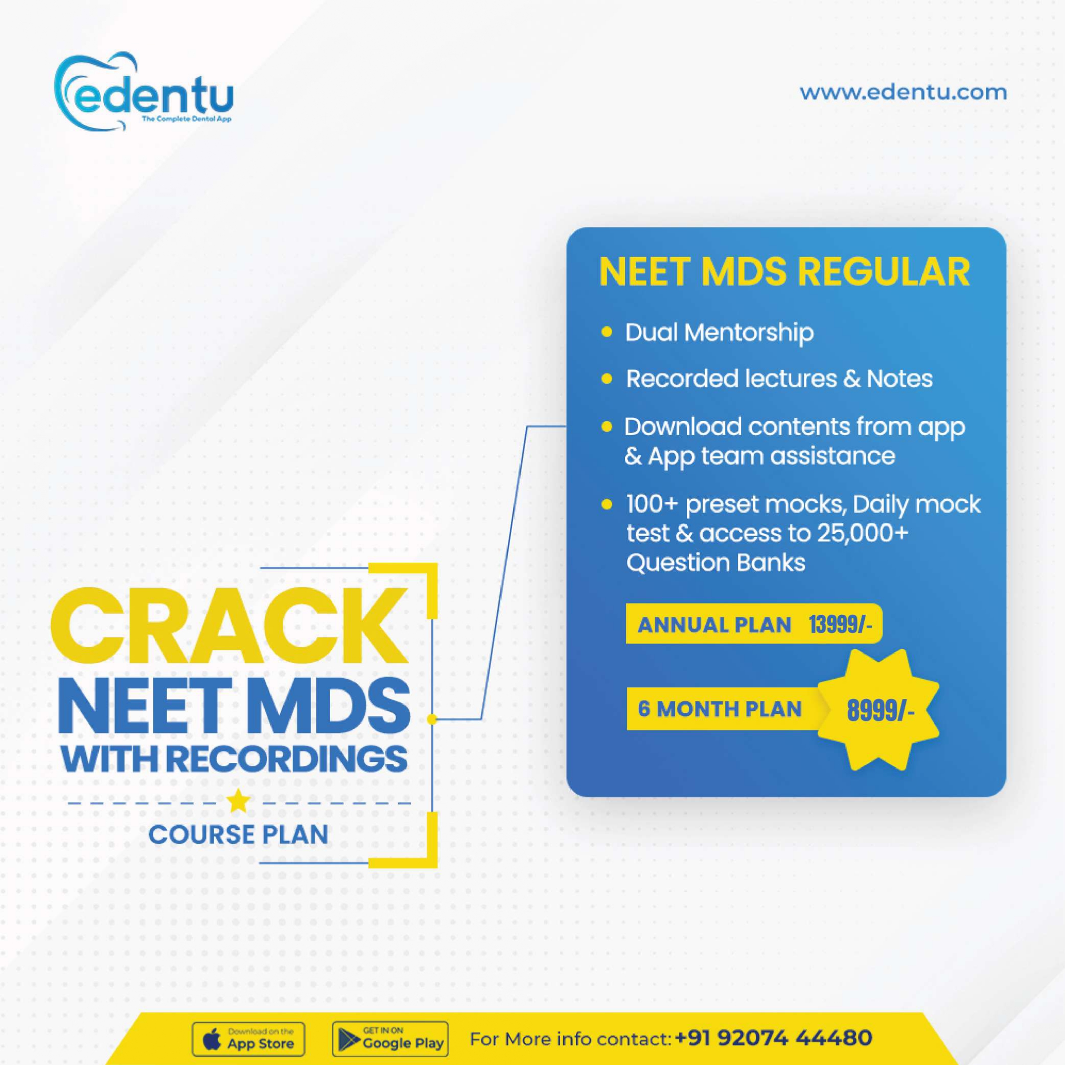 NEET MDS REGULAR